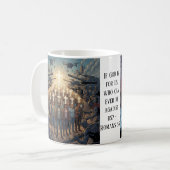Römer 8:31 kaffeetasse (Vorderseite Links)