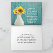 Römer 8:31 Wenn Gott für uns ist, der gegen uns se Karte (Innenseite)