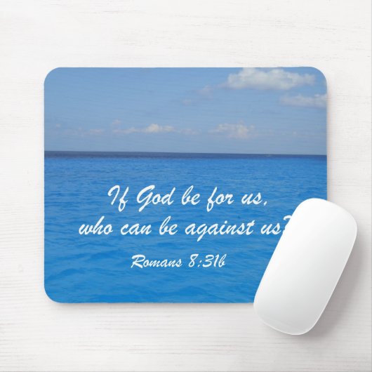 Römer 8:31b mousepad (Mit Mouse)