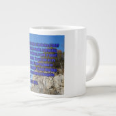 Römer 8:35-37 WEBU-Tasse Jumbo-Tasse (Vorderseite Rechts)