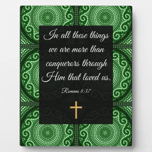 Römer 8:37 fotoplatte (Vorderseite)