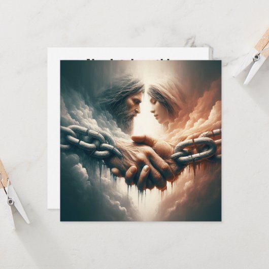 (Römer 8:38-39 CSB) Karte (Vorderseite/Rückseite Beispiel)