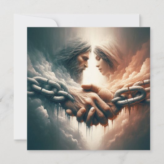 (Römer 8:38-39 CSB) Karte (Vorderseite)