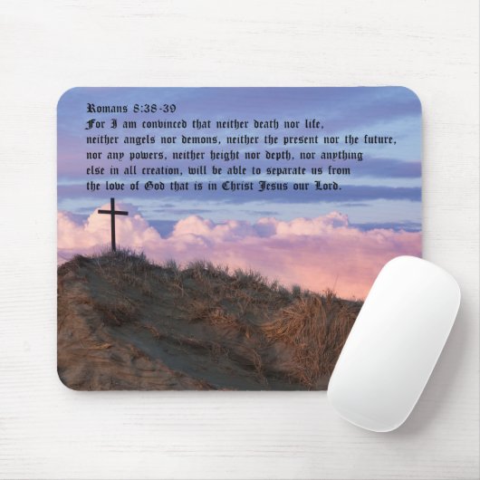 Römer 8:38-39 mousepad (Mit Mouse)