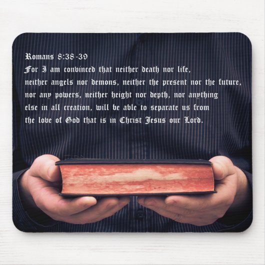 Römer 8:38-39 mousepad (Vorne)