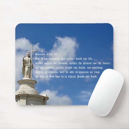 Römer 8:38-39 mousepad (Mit Mouse)