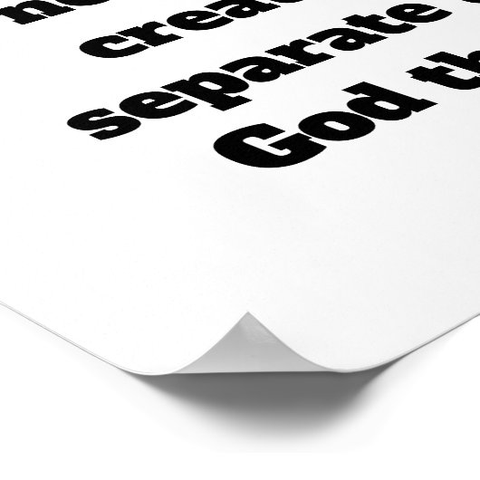 Römer 8:38-39 poster (Ecke)