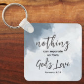 Römer 8:39 Liebe Bibelverse Christlich Schlüsselanhänger (Vorderseite)
