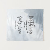 Römer 8:39 Liebe Bibelverse Christlich Wandteppich (Vorderseite (Horizontal))