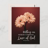 Römer 8 39 Liebe des Christlichen Verses Postkarte (Vorne/Hinten)