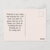 Römer 8 39 Liebe des Christlichen Verses Postkarte (Rückseite)