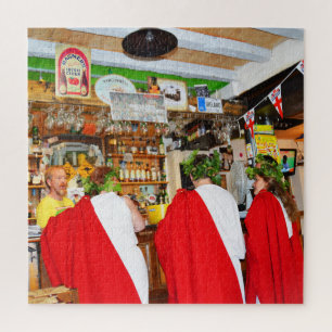 Römer in einem irischen Pub Puzzle