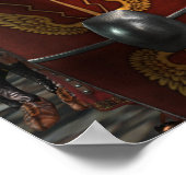Römer marschieren in den Krieg - kleines Poster (Ecke)