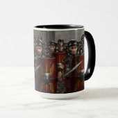 Römer marschieren in die Tasse des Krieges (VorderseiteRechts)