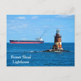 Romer Shoal Lighthouse Guardian of New York Harbor Postkarte