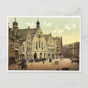 Römerberg mit Römer, Frankfurt am Main Postkarte
