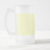 Römergelb Mattglas Bierglas (Links)