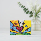 Romero Brito Visitenkarte (Stehend Vorderseite)