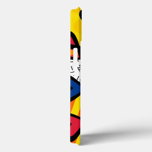 Romero Britto Moderne Kunst Case-Mate iPhone Hülle (Rückseite / Rechts)