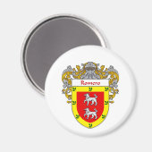 Romero Coat of Arms (Mantled) Magnet (Vorderseite/Rückseite)