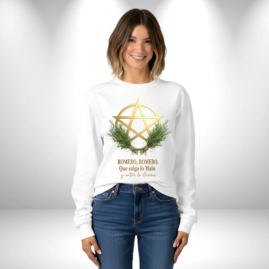 Romero y Pentáculo talismán tradición Celta Sweatshirt