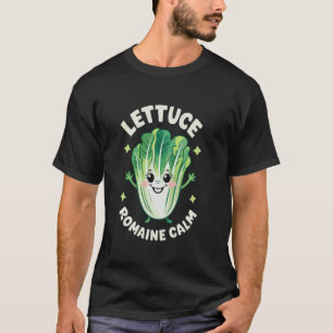 Römersalat Beruhige Den Geist Veganer Wortwitz T-Shirt