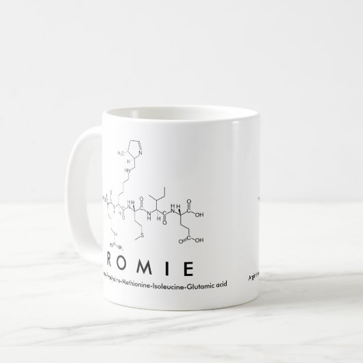 ROMIE Peptidname Tasse (Vorderseite Links)