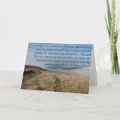 Römisch-katholische altes Testament-Beileids-Karte Karte (Vorderseite)