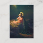 Römisch-katholische Beerdigung / Gedenkkarte Platzkarte (Vorderseite)