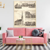 Römisch-katholische Kirche, Residenzen, Minnesota Leinwanddruck (Insitu (Wohnzimmer))