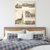 Römisch-katholische Kirche, Residenzen, Minnesota Leinwanddruck (Insitu (Schlafzimmer))