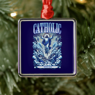 Römisch-katholische Kirche seit AD33 Jesus Christu Ornament Aus Metall