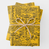 römisch-katholische Saint Christopher Geschenkpapier Set (Beispiel)