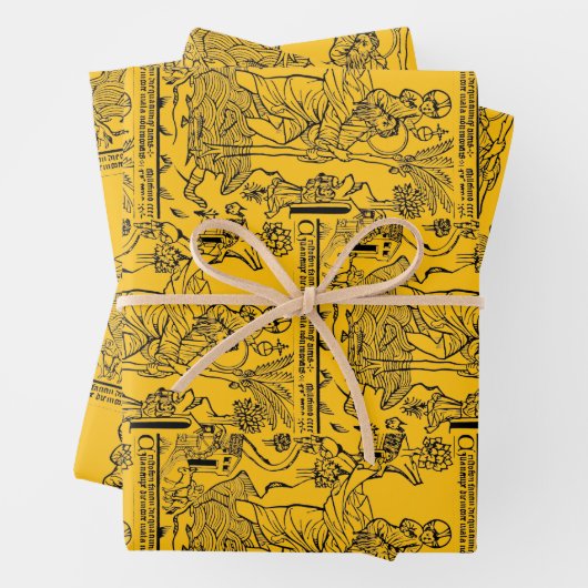 römisch-katholische Saint Christopher Geschenkpapier Set (Beispiel)