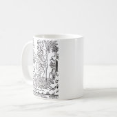 römisch-katholische Saint Christopher Kaffeetasse (Vorderseite Links)
