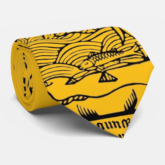 römisch-katholische Saint Christopher Krawatte (Gerollt)