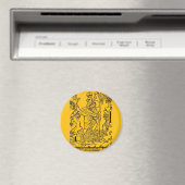 römisch-katholische Saint Christopher Magnet (In Situ (Geschirrspüler))
