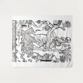 römisch-katholische Saint Christopher Wandteppich (Vorderseite (Horizontal))