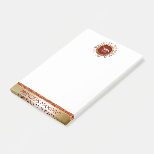 Römisch Post-it Klebezettel (angewinkelt)