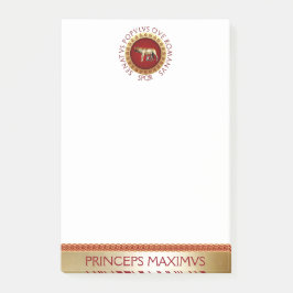 Römisch Post-it Klebezettel