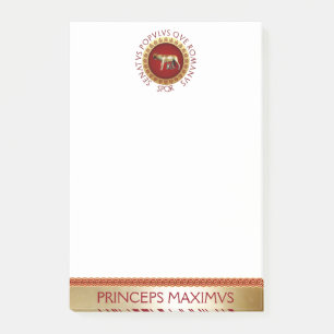 Römisch Post-it Klebezettel