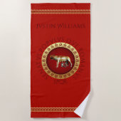 römisch strandtuch (Vorderseite)