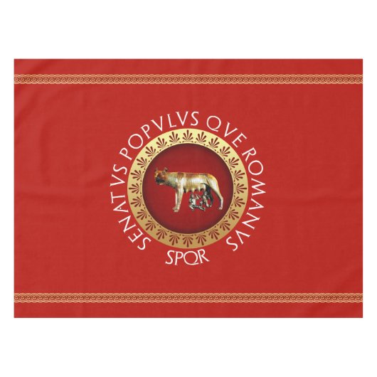 Römisch Tischdecke (Vorderseite (Horizontal))