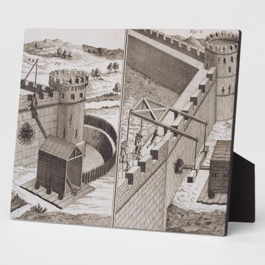 Römische Akkuständer aus der "Enzyklopädie des S Fotoplatte (Seite)