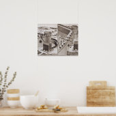 Römische Akkuständer aus der "Enzyklopädie des S Poster (Küche)