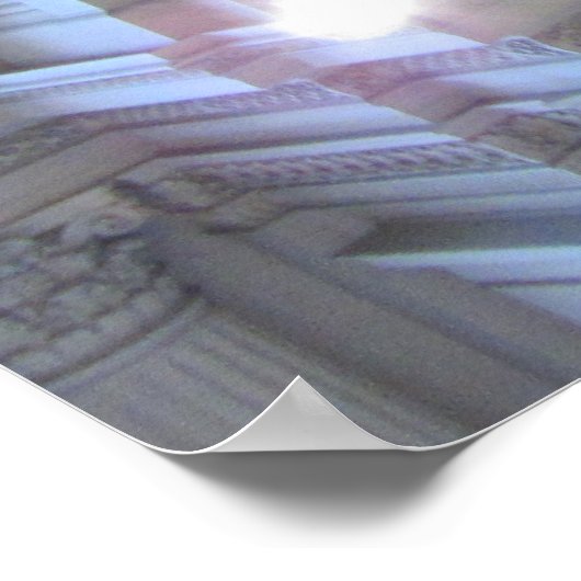 römische Architektur Poster (Ecke)