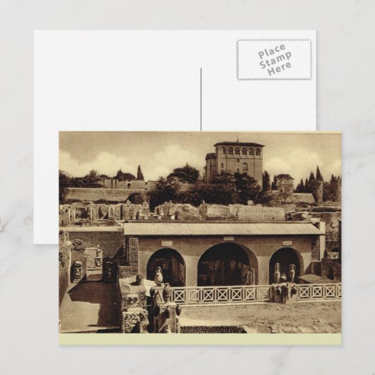 römische Artefakte Postkarte (Vorne/Hinten)