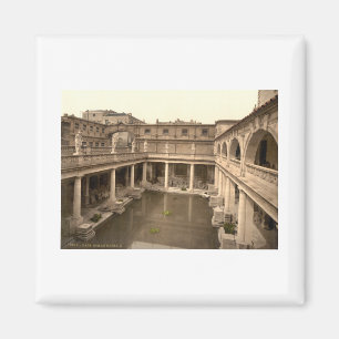 Römische Bäder und Abtei II, Bath, Somerset, Engla Magnet