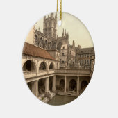 Römische Bäder und Abtei, IV, Bad, England Keramik Ornament (Rechts)