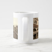 Römische Bäder und Abtei, IV, Bath, England Jumbo-Tasse (Rückseite)